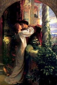 Romeo y Julieta - Escena del balcón - Frank Dicksee