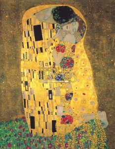 El beso de Klimt